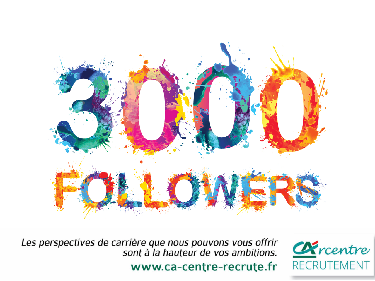 3000 Followers: merci !