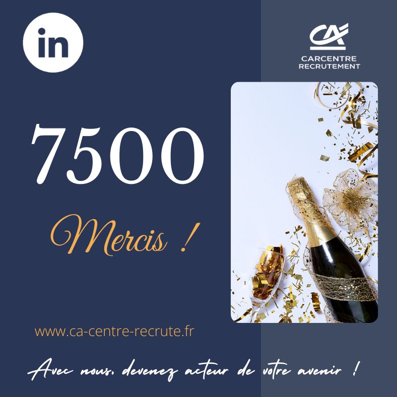 Communication réseaux sociaux : 7500 Abonnés !
